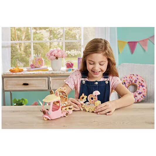 SYLVANIAN FAMILIES DIP DIP DONUTS WAGON