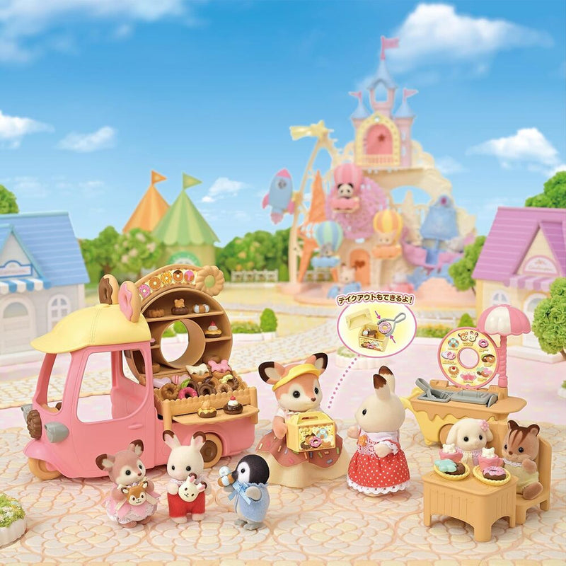 SYLVANIAN FAMILIES DIP DIP DONUTS WAGON