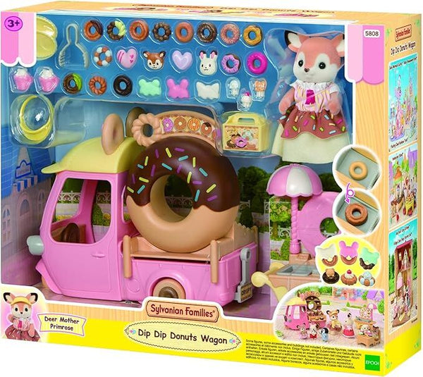 SYLVANIAN FAMILIES DIP DIP DONUTS WAGON