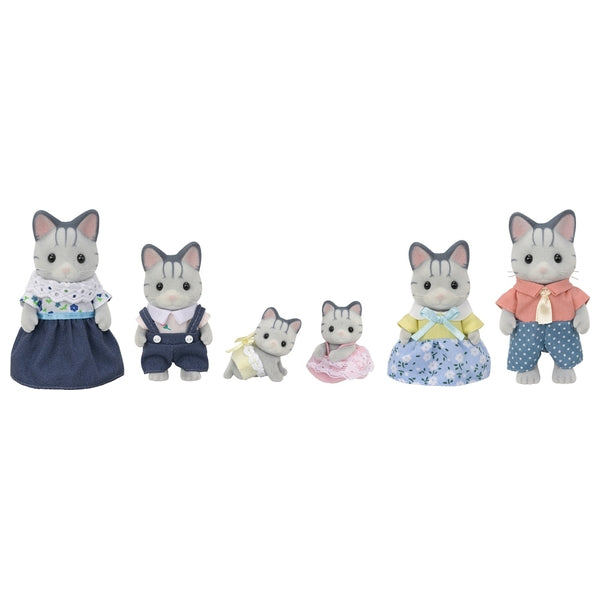 Sylvanian Families Fisher Cat Family