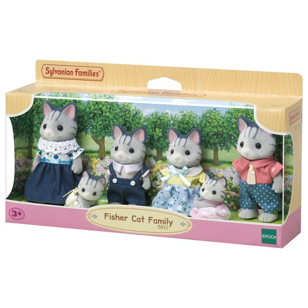 Sylvanian Families Fisher Cat Family