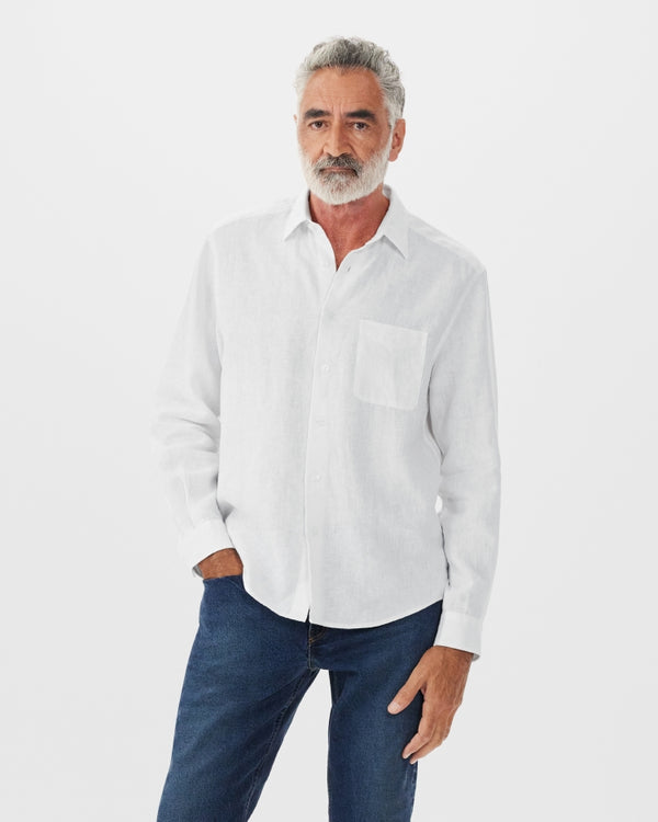 R.M. Williams Coalcliff Shirt - White