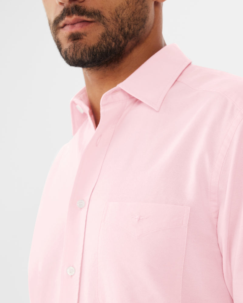 R.M. Williams Collins Button Down Shirt - Pink/White – Assef's