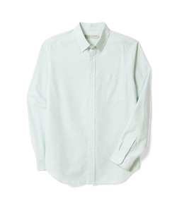 R.M. Williams Regular Oxford Shirt - Green/White