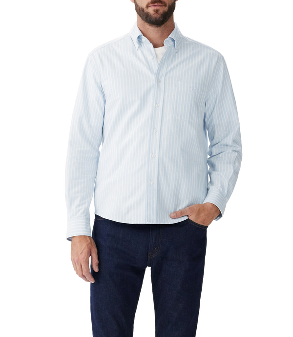 R.M. Williams Classic Shirt - Blue/White