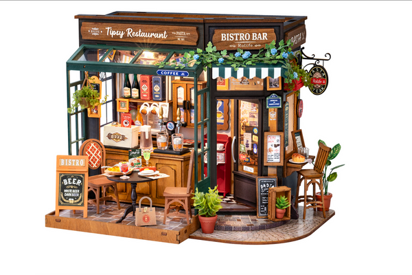 ROBOTIME ROLIFE DIY MINI HOUSE- TIPSY RESTURANT