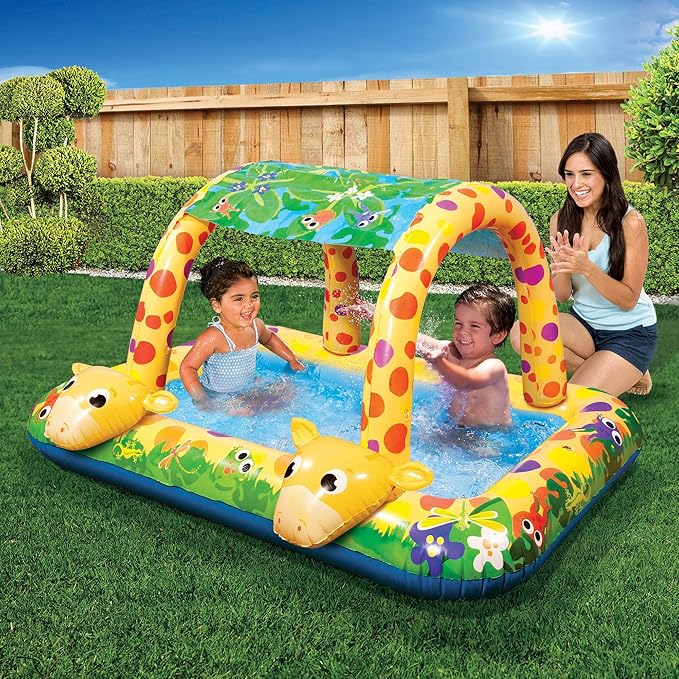 GO PLAY! SHADY GIRAFFE CANOPY POOL