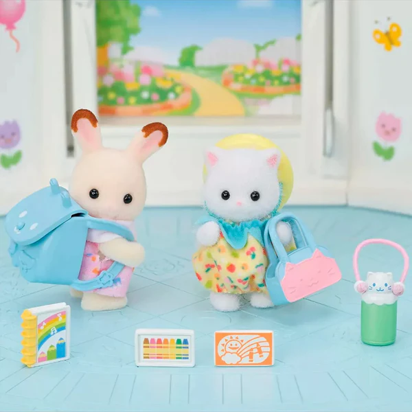 SYLVANIAN FAMILIES- NURSERY FRIENDS WALK ALONG DUO