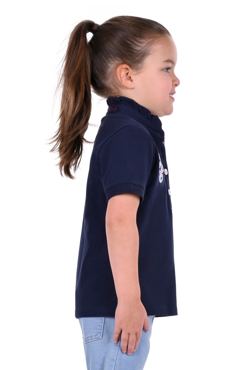 Thomas Cook Girls (Kids) Iona Short Sleeve Polo - Navy