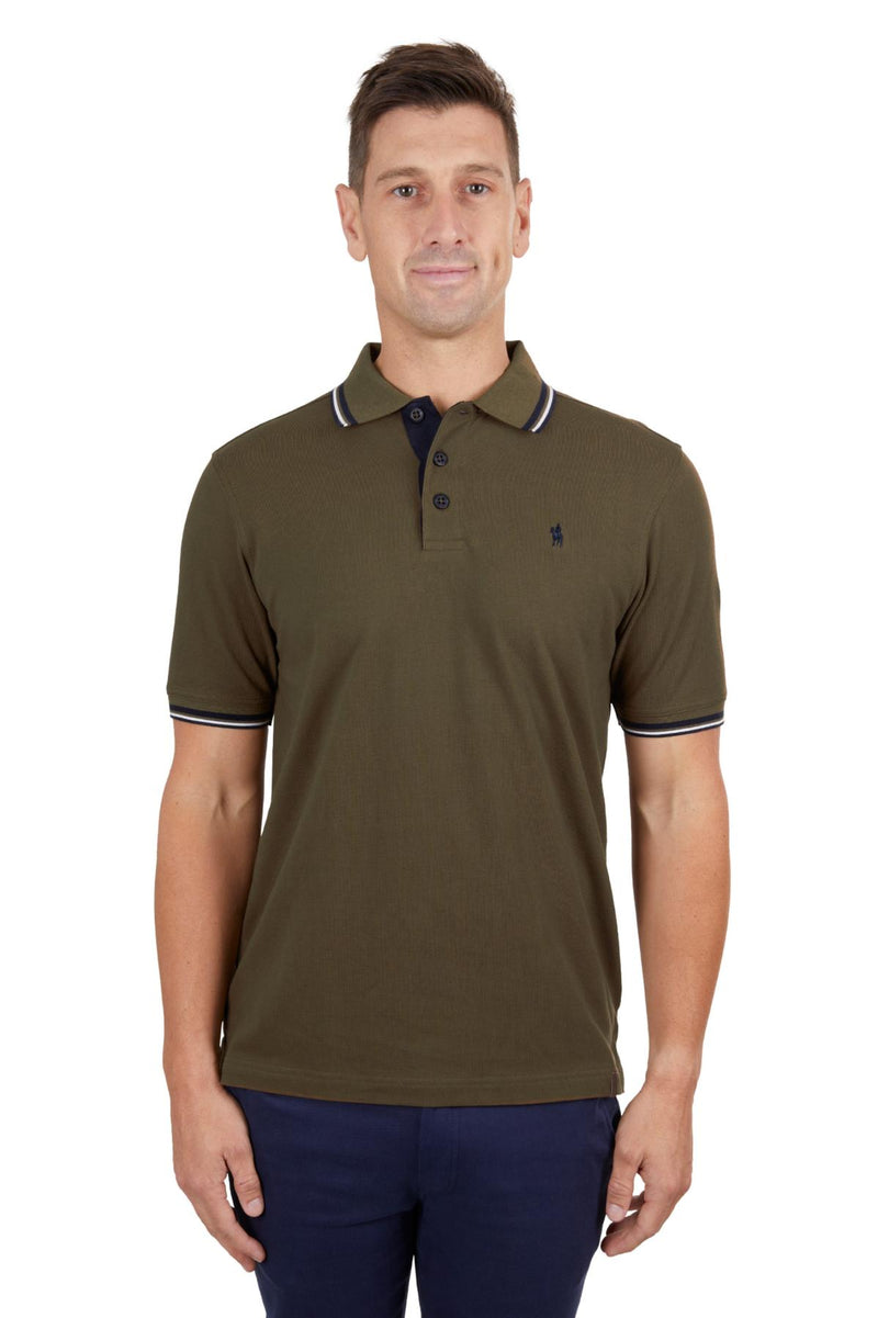 Thomas Cook Mens Logan Tailored Short Sleeve Polo - 3 Colours