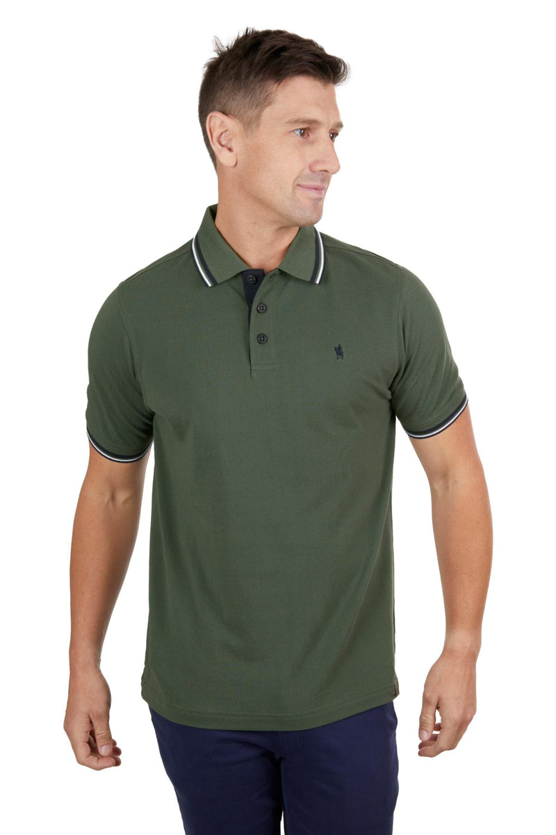 Thomas Cook Mens Logan Tailored Short Sleeve Polo - 3 Colours