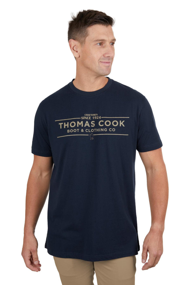 Thomas Cook Mens Tyler Short Sleeve Tee - Navy