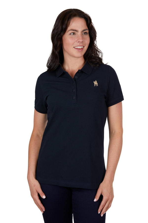 Thomas Cook Womens Mia Short Sleeve Polo - Navy