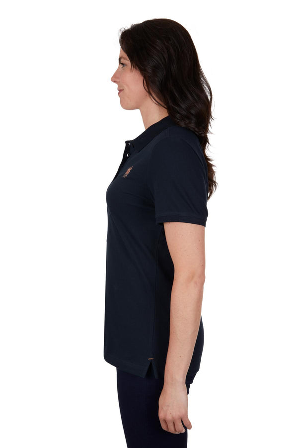 Thomas Cook Womens Mia Short Sleeve Polo - Navy