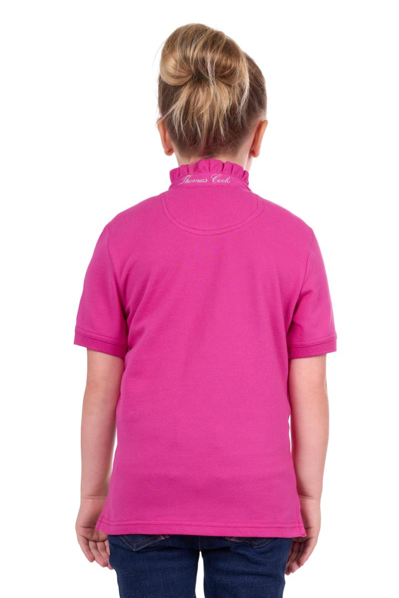 Thomas Cook Girls Dorra Frill Short Sleeve Polo