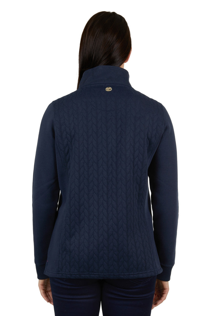 Thomas Cook Women's Abby 1/4 Zip Rugby - Navy