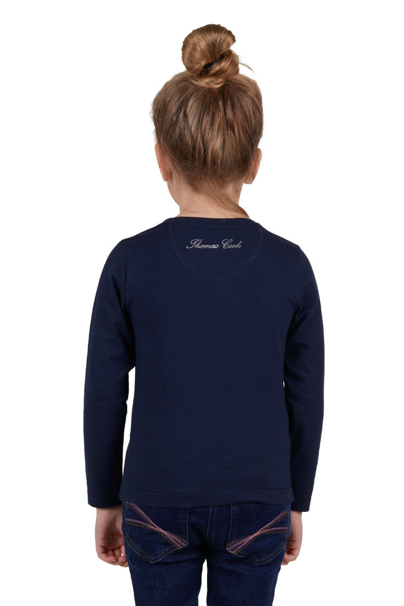 Thomas Cook Girls (Kids) Dora Long Sleeve Tee - Navy