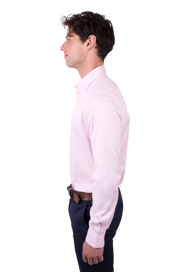 Thomas Cook Mens Callum Tailored Long Sleeve Shirt - Pink