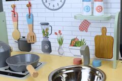 TOOKY TOY WOOD PLAY KITCHEN SET