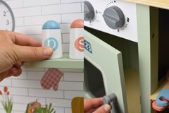 TOOKY TOY WOOD PLAY KITCHEN SET