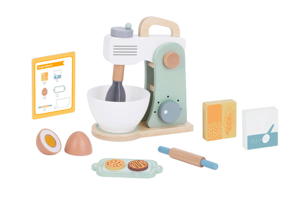TOOKY TOY WOOD BAKING MIXER