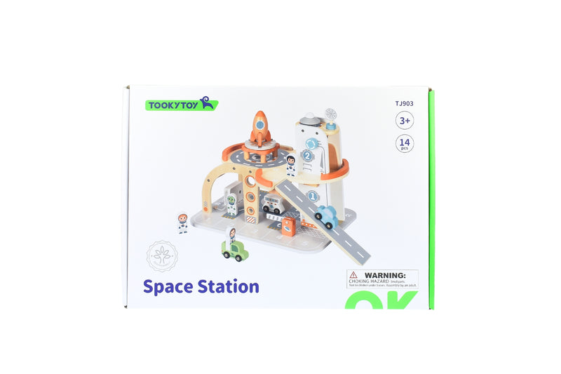 TOOKY TOY SPACE STATION PLAYSET