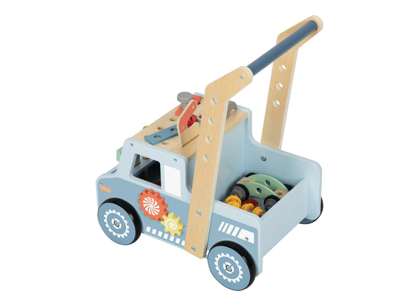 TOOKY TOY TOOL BENCH TRUCK PUSH WALKER
