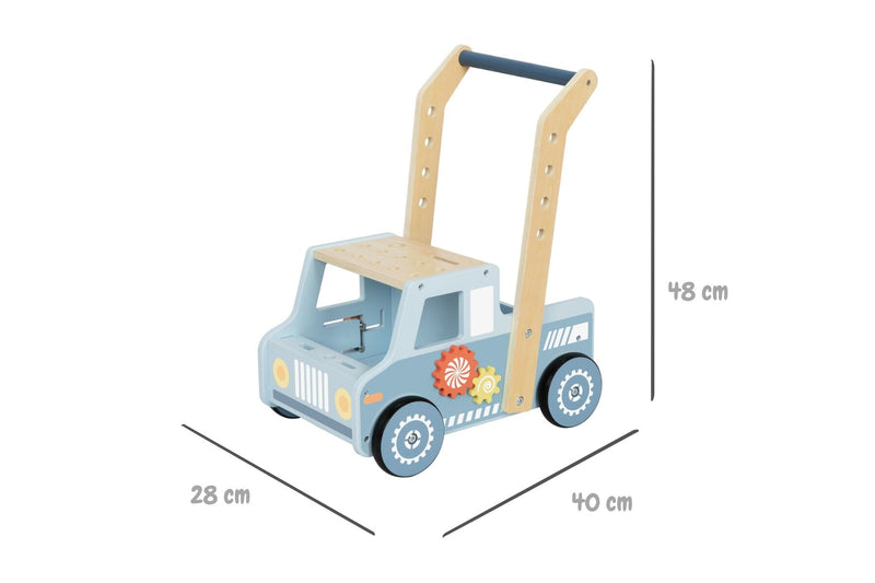 TOOKY TOY TOOL BENCH TRUCK PUSH WALKER