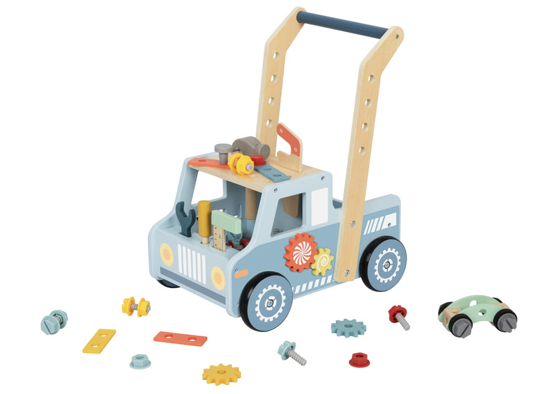 TOOKY TOY TOOL BENCH TRUCK PUSH WALKER