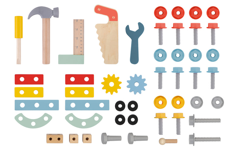 TOOKY TOY TOOL BENCH TRUCK PUSH WALKER