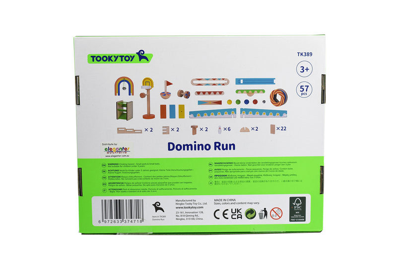 TOOKY TOY DOMINO RUN BUILDING SET LARGE