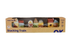 TOOKY TOY- MY FOREST FRIENDS STACKING BLOCKS TRAIN