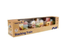 TOOKY TOY- MY FOREST FRIENDS STACKING BLOCKS TRAIN