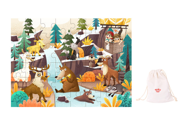 TOOKY TOY ALPINE JIGSAW PUZZLE 48PCS