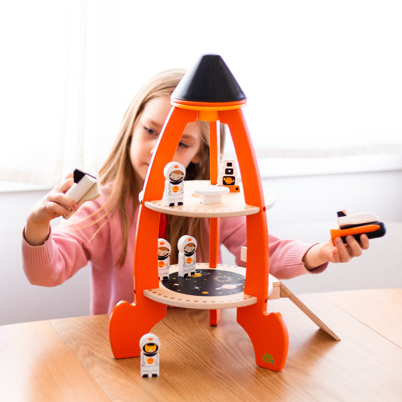 TENDER LEAF TOYS COSMIC ROCKET SET