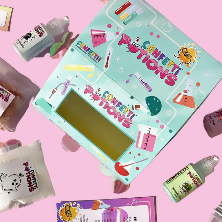 CONFETTI BLUE SCIENCE DISCOVERY POTION KIT