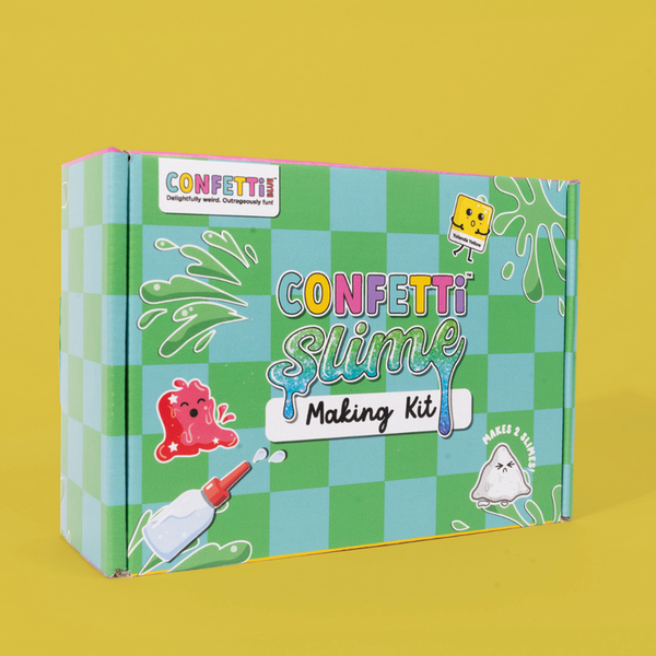 CONFETTI BLUE SLIME MAKING KIT