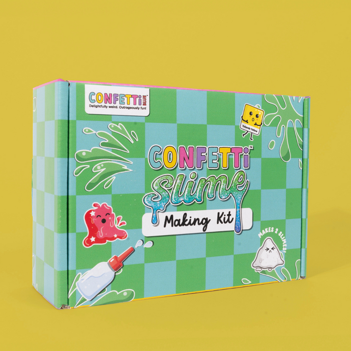CONFETTI BLUE SLIME MAKING KIT