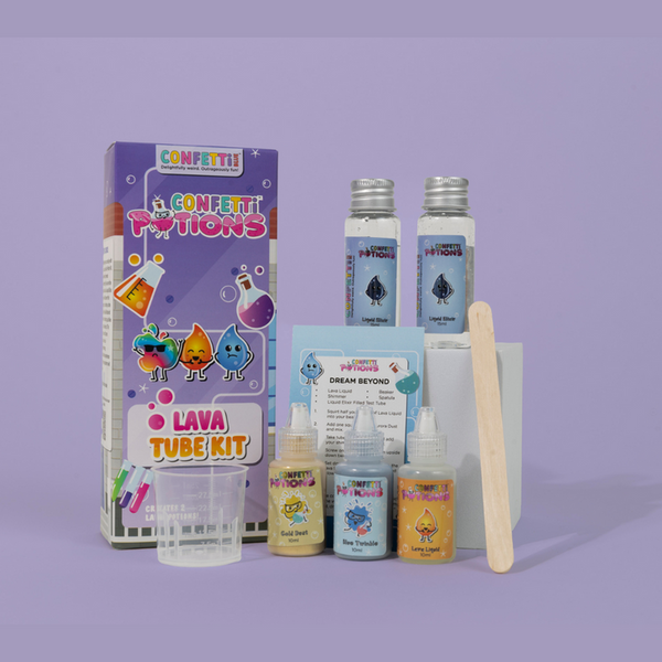 CONFETTI BLUE LAVA TUBE KIT
