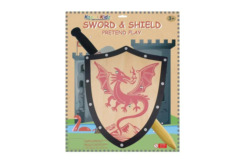 KAPER KIDZ SWORD & SHIELD DRAGON