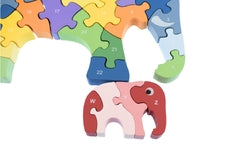 KAPER KIDZ ELEPHANT A-Z CHUNKY JIGSAW PUZZLE