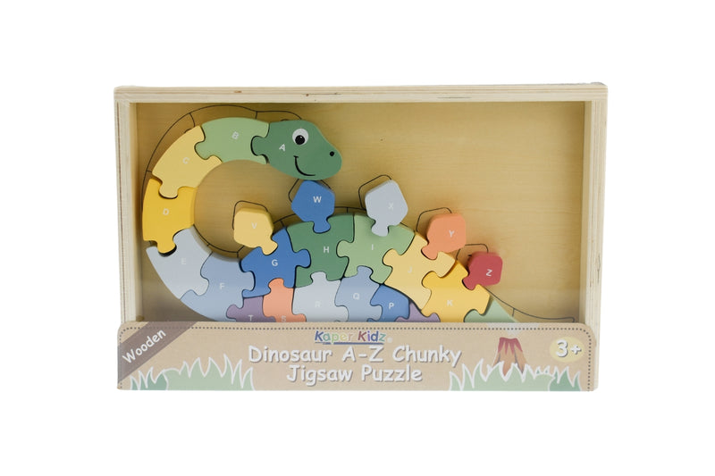KAPER KIDZ DINOSAUR A-Z CHUNKY JIGSAW PUZZLE