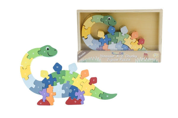 KAPER KIDZ DINOSAUR A-Z CHUNKY JIGSAW PUZZLE