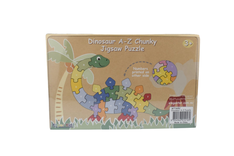 KAPER KIDZ DINOSAUR A-Z CHUNKY JIGSAW PUZZLE