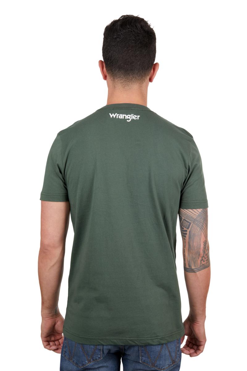 Wrangler Men's Ethan Short Sleeve Tee - Cypress