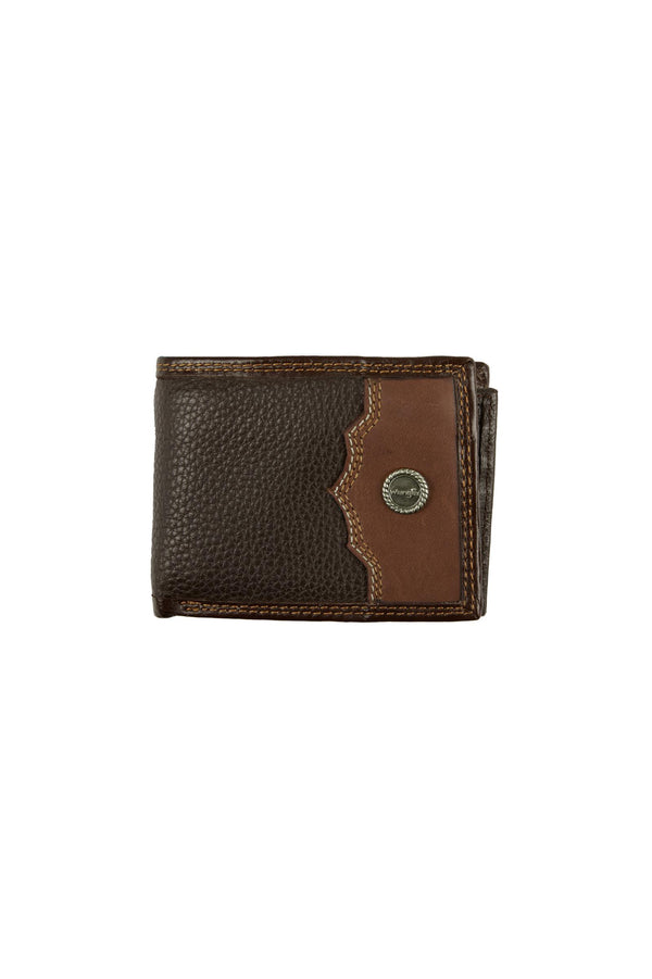 Wrangler Johnny Wallet - Dark Tan