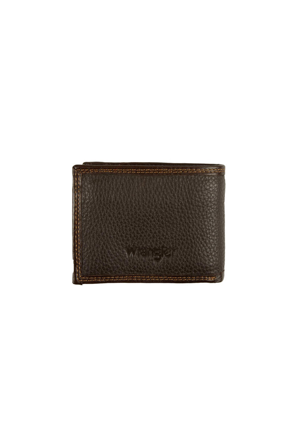 Wrangler Johnny Wallet - Dark Tan