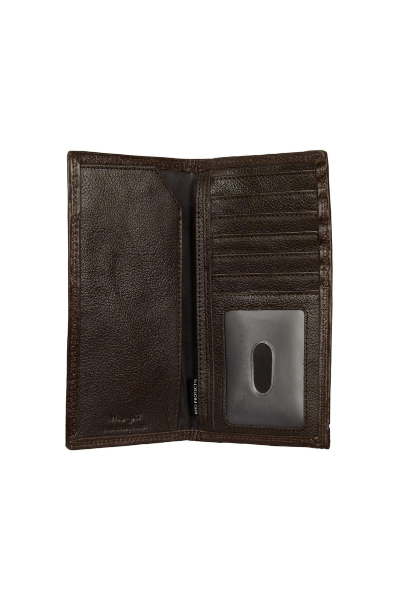 Wrangler Johnny Rodeo Wallet - Dark Tan