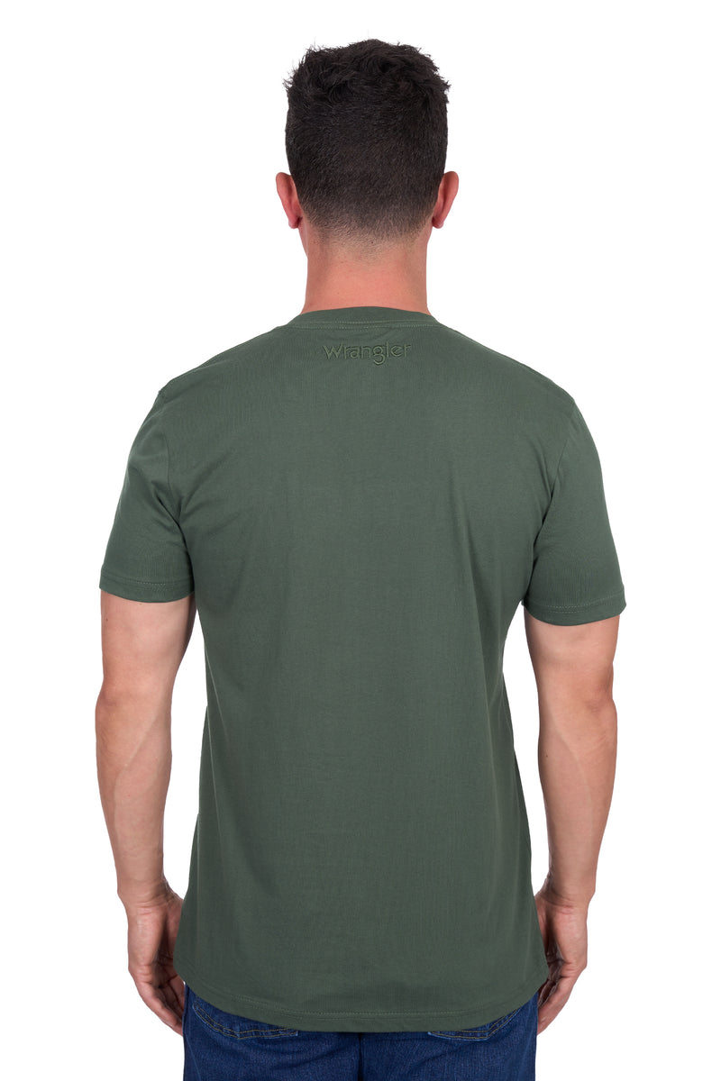 Wrangler Men’s Chase Short Sleeve Tee - Cypress