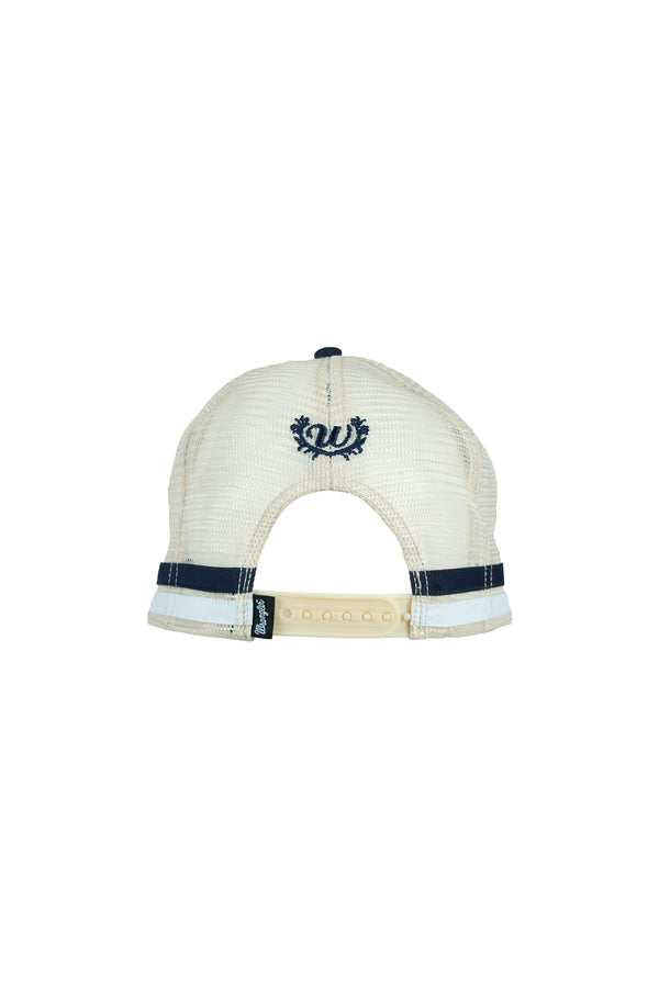 Wrangler Lyndel High Profile Trucker Cap - Navy